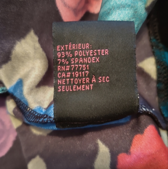 Betsey Johnson Velvet Floral Dress - Picture 5 of 5